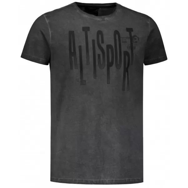  Tricou pentru bărbați ALTISPORT CARLSON GRI INCHIS 