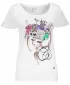 Tricou pentru femei KIXMI SINDY NEGRU
