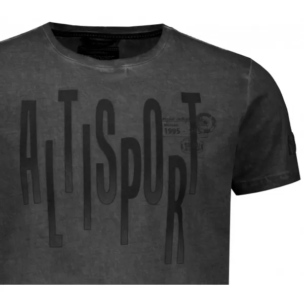  Tricou pentru bărbați ALTISPORT CARLSON GRI INCHIS 