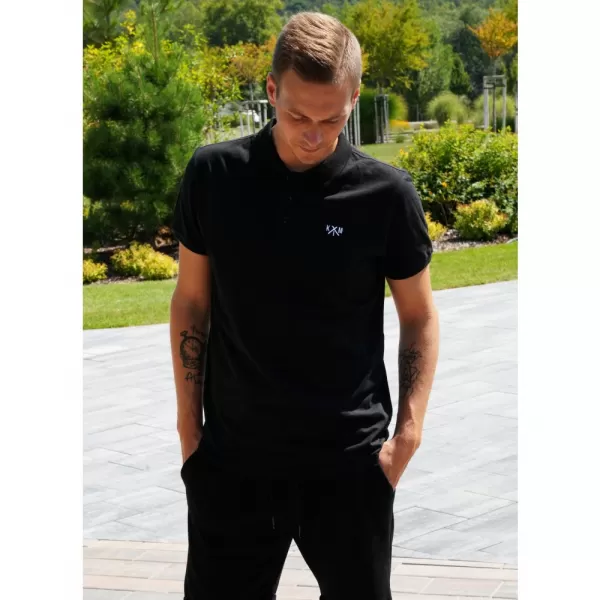  Tricou pentru bărbați KIXMI SPENCER NEGRU 