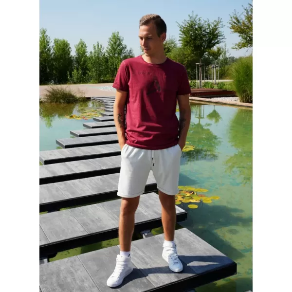  Tricou pentru bărbați ALTISPORT CADMAN ROȘU 