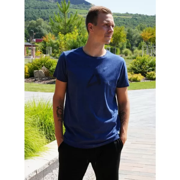  Tricou pentru bărbați ALTISPORT CADMAN ALBASTRU INCHIS 