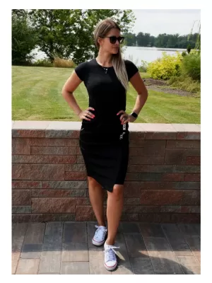 Fusta de dama KIXMI SIBILA NEGRU