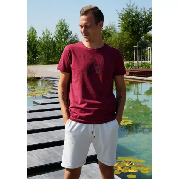  Tricou pentru bărbați ALTISPORT CADMAN ROȘU 