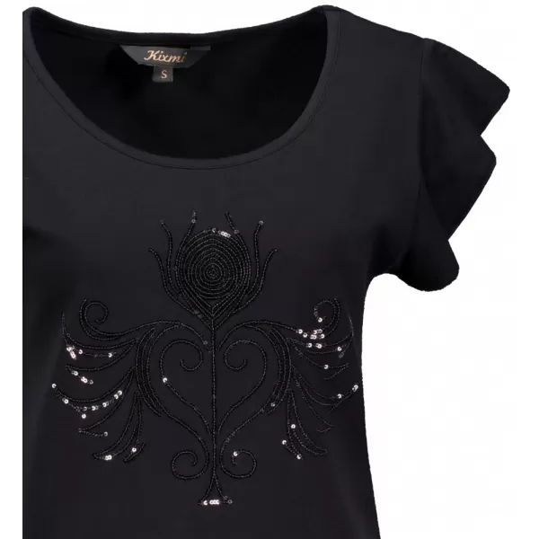  Tricou pentru femei KIXMI SAMMI NEGRU 