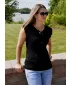 Tricou pentru femei KIXMI SAPHIRA NEGRU