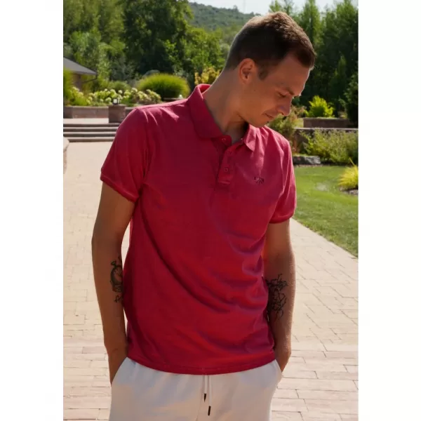  Tricou pentru bărbați KIXMI SPENCER ROȘU 