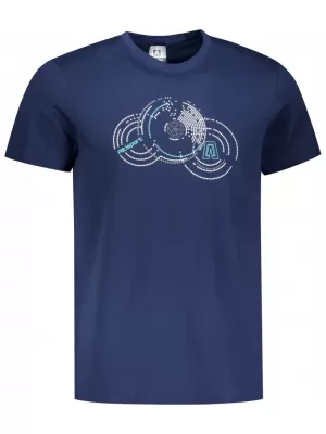 Pánské triko ALTISPORT CARRYOVER ALM160AL805 PŮLNOČNÍ MODRÁ