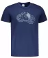 Pánské triko ALTISPORT CARRYOVER ALM160AL805 PŮLNOČNÍ MODRÁ
