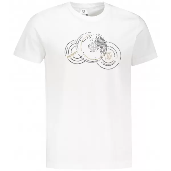  Pánské triko ALTISPORT CARRYOVER ALM160AL805 BÍLÁ 