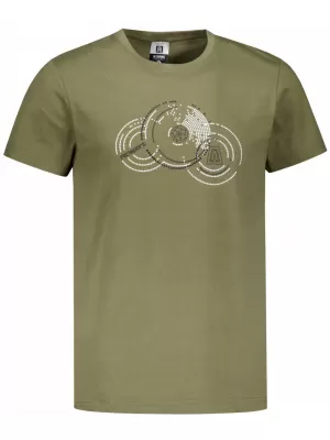 Pánské triko ALTISPORT CARRYOVER ALM160AL805 KHAKI