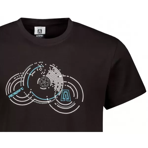  Pánské triko ALTISPORT CARRYOVER ALM160AL805 ČERNÁ 