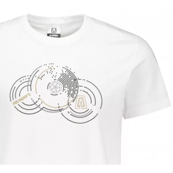  Pánské triko ALTISPORT CARRYOVER ALM160AL805 BÍLÁ 