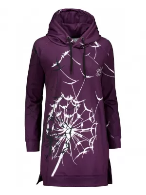 Hanorac funcțional premium pentru femei ALTISPORT VOJ/ALW035MI03 VIOLET