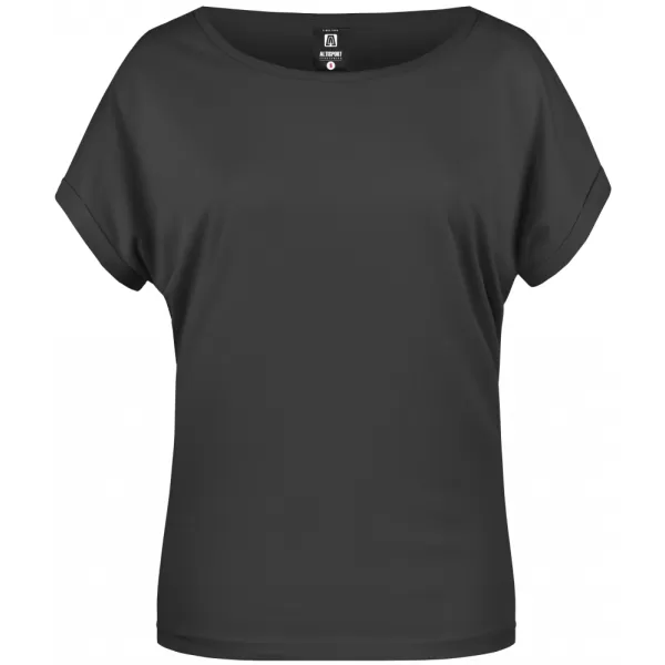  Tricou pentru femei ALTISPORT NoPrint NP/ALW5008 NEGRU 