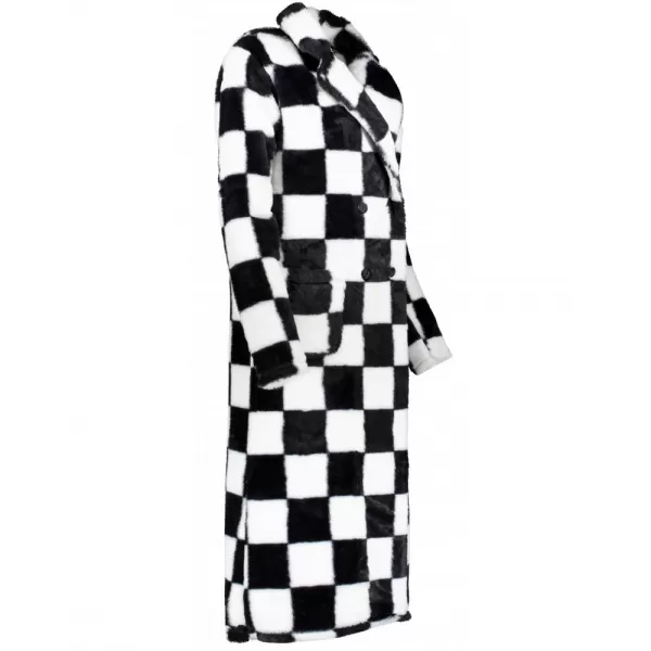  Hanorac de dama KIXMI TESA ALB NEGRU 