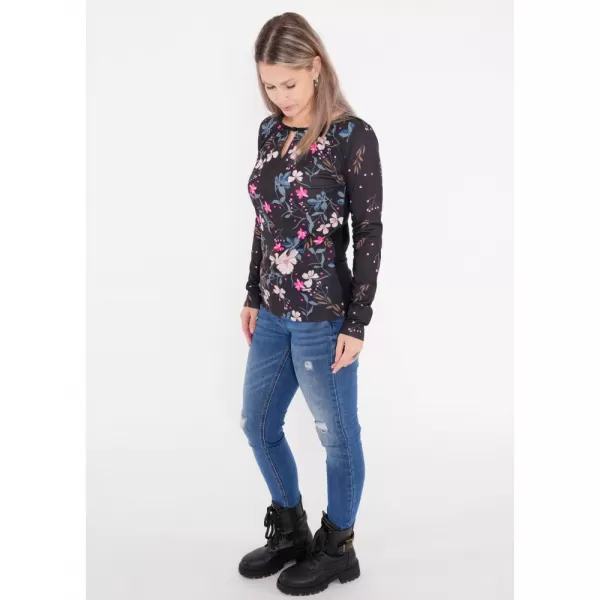  Tricou pentru femei ALTISPORT DAISY NEGRU 