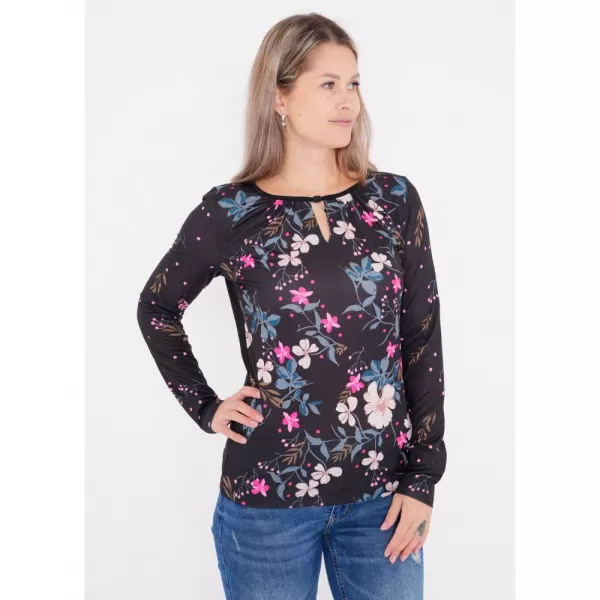  Tricou pentru femei ALTISPORT DAISY NEGRU 