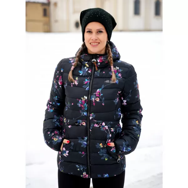  Geaca de dama ALTISPORT DARCIA NEGRU 