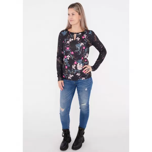  Tricou pentru femei ALTISPORT DAISY NEGRU 
