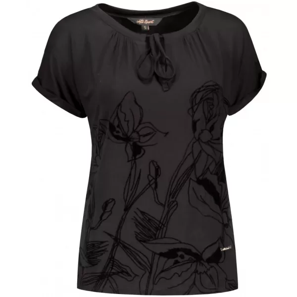  Tricou pentru femei ALTISPORT DEBBI NEGRU 
