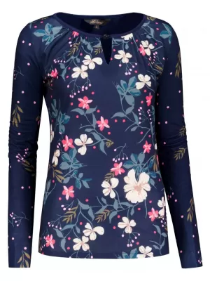 Tricou pentru femei ALTISPORT DAISY ALBASTRU INCHIS