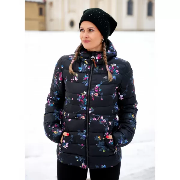  Geaca de dama ALTISPORT DARCIA NEGRU 