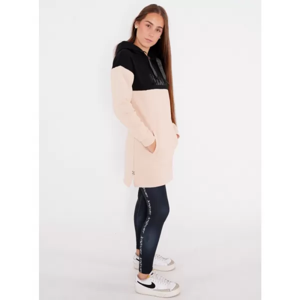  Hanorac de dama KIXMI TIARA BEJ DESCHIS 