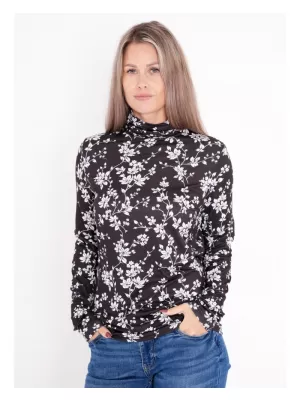 Gâtul de damă ALTISPORT DAELIA ALB NEGRU