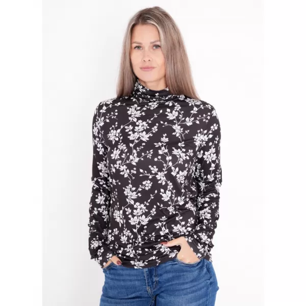  Gâtul de damă ALTISPORT DAELIA ALB NEGRU 