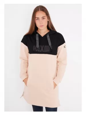 Hanorac de dama KIXMI TIARA BEJ DESCHIS