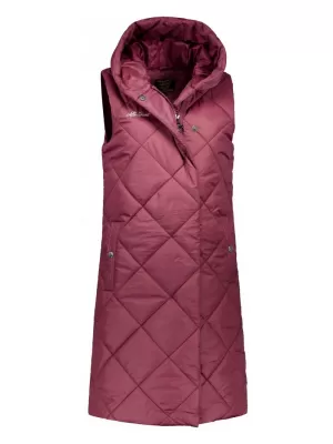 Vesta de dama ALTISPORT DANIELA BURGUNDIA