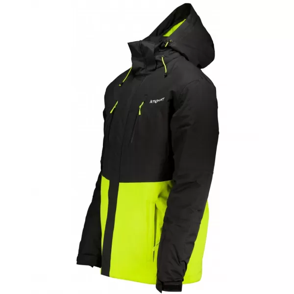  Geaca de iarna pentru barbati ALTISPORT DEREL MJCD713 NEGRU/VERDE 