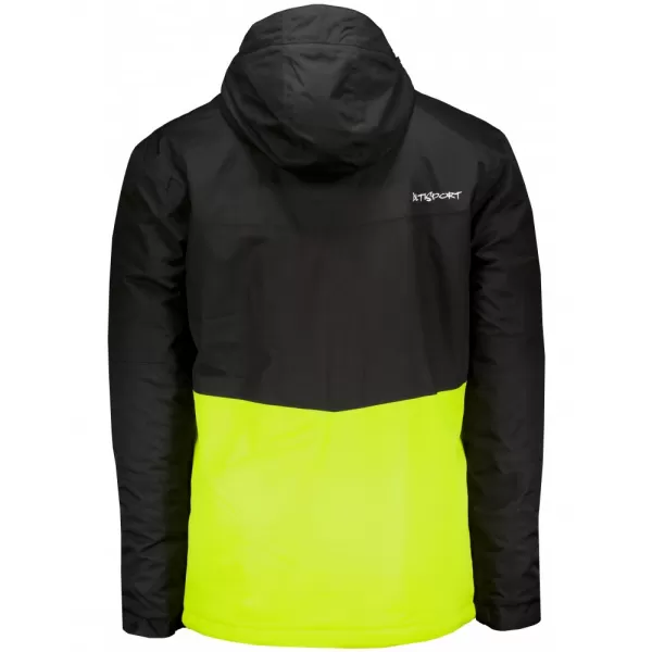  Geaca de iarna pentru barbati ALTISPORT DEREL MJCD713 NEGRU/VERDE 
