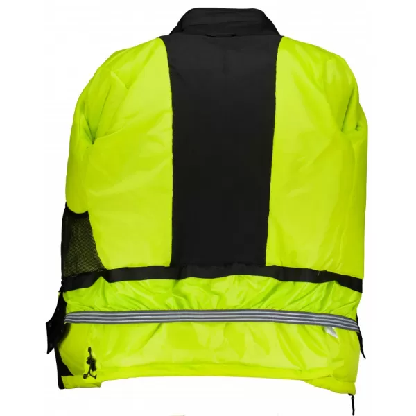  Geaca de iarna pentru barbati ALTISPORT DEREL MJCD713 NEGRU/VERDE 