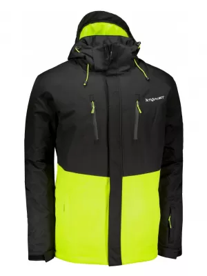 Geaca de iarna pentru barbati ALTISPORT DEREL MJCD713 NEGRU/VERDE