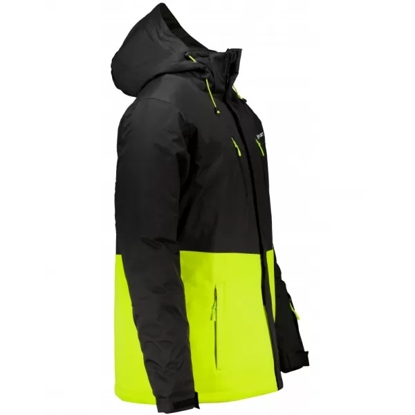  Geaca de iarna pentru barbati ALTISPORT DEREL MJCD713 NEGRU/VERDE 