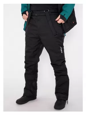 Pantaloni de schi pentru bărbați ALTISPORT REVOZ NEGRU