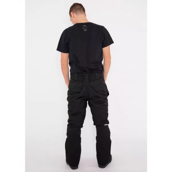  Pantaloni de schi pentru bărbați ALTISPORT REVOZ NEGRU 