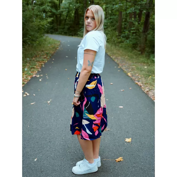  Fusta doamnelor ALTISPORT ELIN ALBASTRU ÎNCHIS 