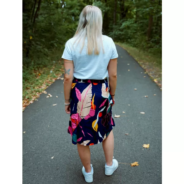  Fusta doamnelor ALTISPORT ELIN ALBASTRU ÎNCHIS 