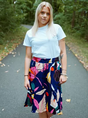 Fusta doamnelor ALTISPORT ELIN ALBASTRU ÎNCHIS