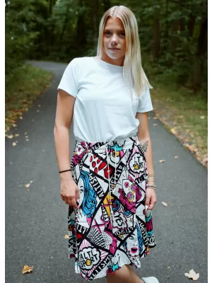 Fusta doamnelor ALTISPORT ELIN ROZ