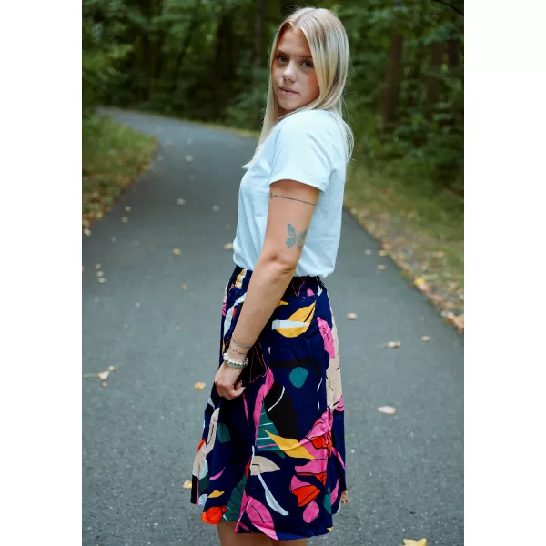  Fusta doamnelor ALTISPORT ELIN ALBASTRU ÎNCHIS 