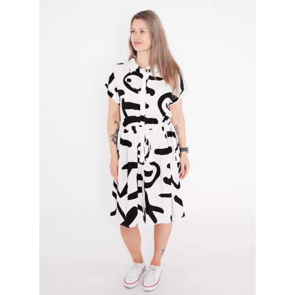 Rochie KIXMI URIANA ALB 
