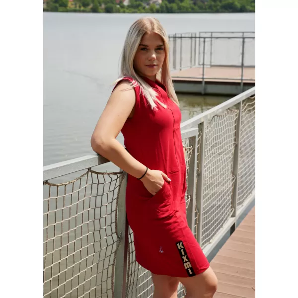  Rochie KIXMI UNEGA ROŞU 