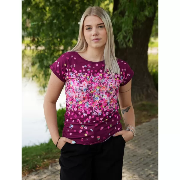 Cămaşă KIXMI UDIA BURGUNDIA 