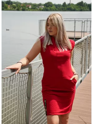 Rochie KIXMI UNEGA ROŞU