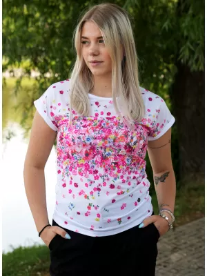 Cămaşă KIXMI UDIA ALB