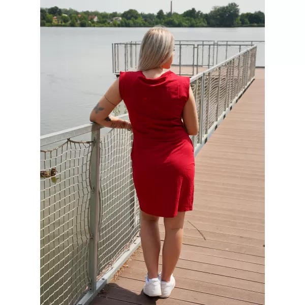  Rochie KIXMI UNEGA ROŞU 